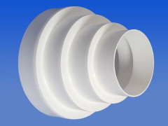 Redukcia plastov� 80-100-120-125-150 mm BIELA (EI-VA80)