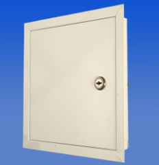 Dvierka rev�zne 400x400 mm KOVOV� so z�mkom na k��� (EI-RLA4040)