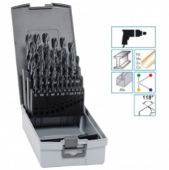 Sada vrt�kov do kovu HSS 1-13 mm (KP25) Alpen