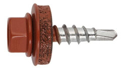 Skrutka do krytiny s vrt��ikom TEX 4,8x55 RAL 3011