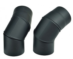 Koleno dymov� 120 mm / 0-90� / 1,5 mm nastavite�n� hrubostenn�