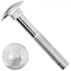 Skrutka vratov� metrick� DIN 603 M6x50 Zn