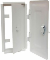 Dvierka kom�nov� biele